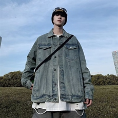 2024美式春季夹克新款男时尚潮外套S602P80，男装夹克，星座1116-2