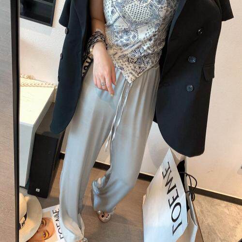 醋酸长裤，女装，XTZ style