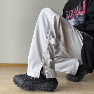 工装裤男ins潮牌宽松休闲痞帅冲锋裤K034-P40图片