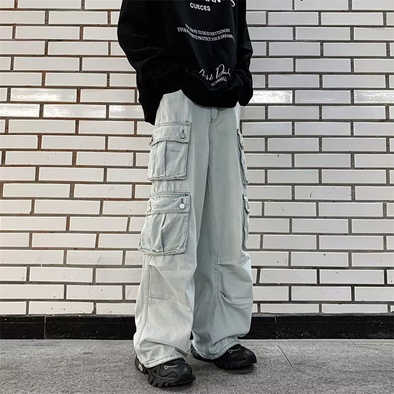 美式牛仔裤男款秋季长裤潮G3108P55,男装牛仔裤,星座1116-2