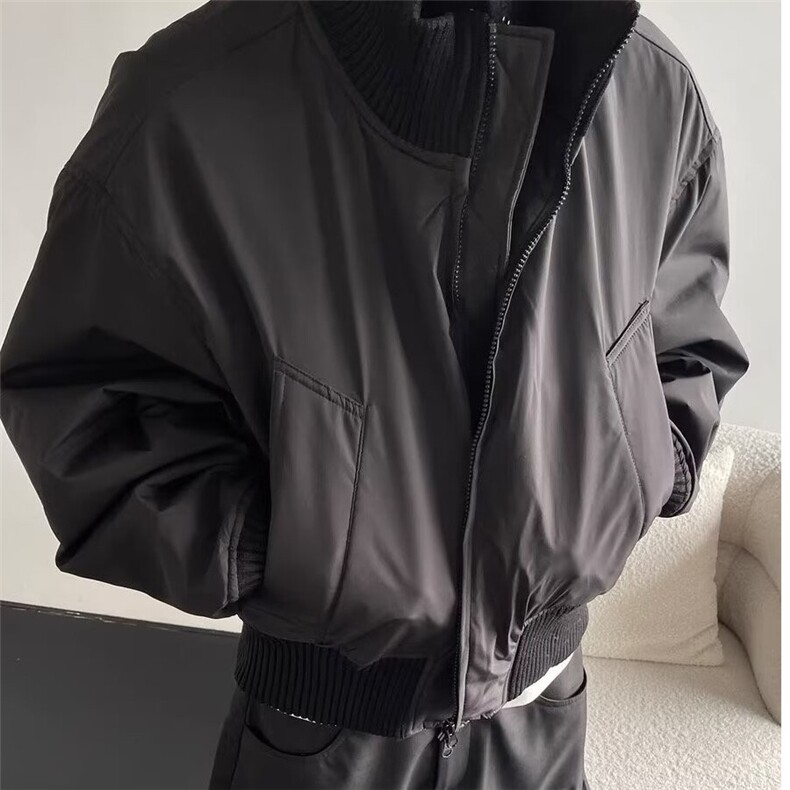 简约日系宽松百搭棉衣ZM077-P92,男装棉衣,星座313A(原308A-2)