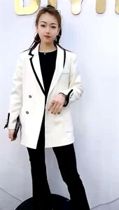 春季新款西装外套图片