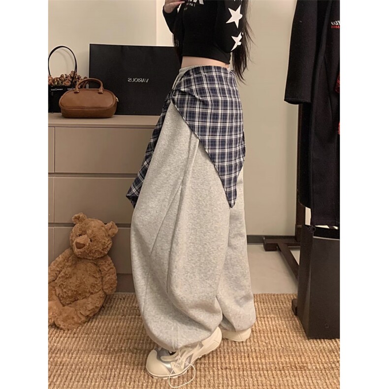 百搭潮流日系气质文艺慵懒休闲裤时尚简约ins新款原宿流行,男装休闲裤,星座506A