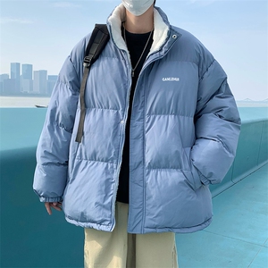 羊羔毛宽松休闲棉衣冬季韩版ins潮流百搭情侣外套男 W3601-P73图片