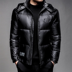 羽绒服冬季男装90%白鸭绒羽绒服立领加厚时尚青年外套HP8806-P320，男装羽绒服，星座1105-3
