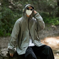 防紫外线冲锋衣男夏轻户外速干防晒皮肤衣服夹克外套HT79，男装夹克，星座1116A-1（原606A）