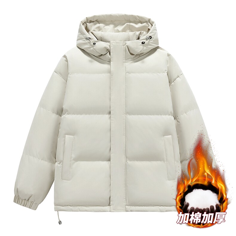 现货高品质美式高街冬季重磅三防加厚羽绒棉衣厚外套面包棉服,男装棉衣,电商A443