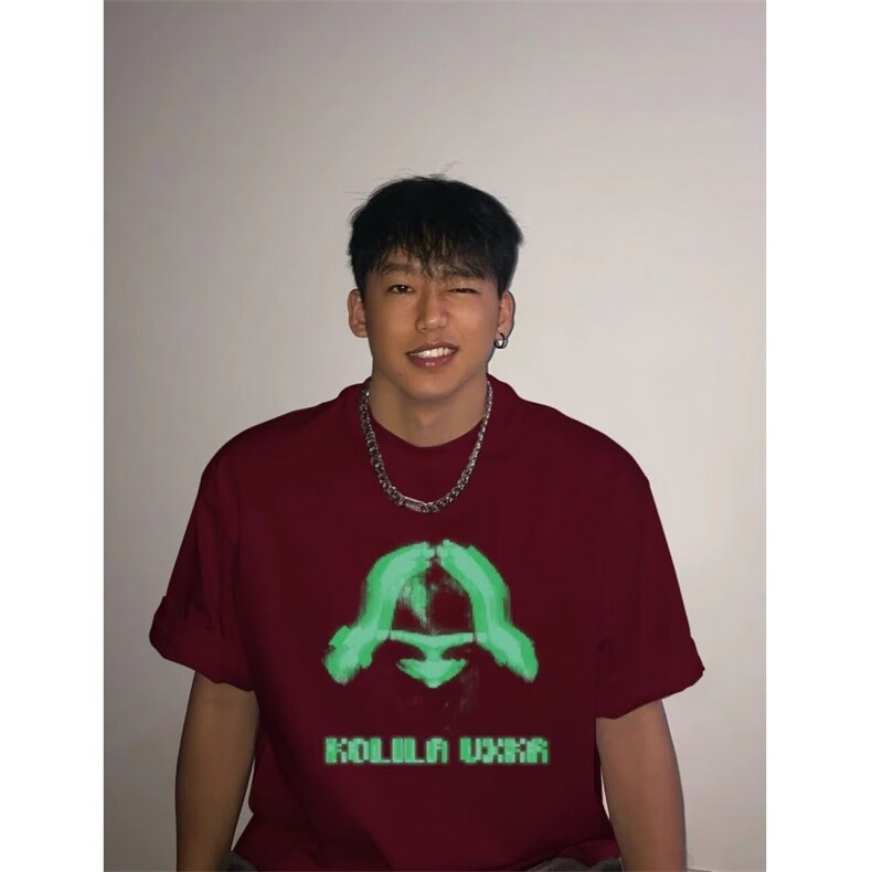 网络图现货！260G重磅T恤高级感美式复古小领口短袖RD116-P38图片