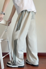 ！2026夏季新款男士冰丝长裤织带运动直筒裤WK2095特P28控69，男装休闲裤，电商B220