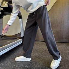 2026新款春季卫裤男宽松直筒美式休闲弯刀裤A313-261051-P68，男装休闲裤，电商A313