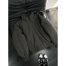 现货美式高街休闲棉衣夹克三防立领纯色户外工装加厚棉服外套，男装夹克，电商A486