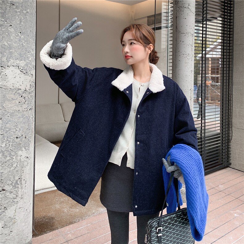 新款《出货》90绒磨毛水洗牛仔2B156-808-P320-K468,女装短外套,2B156
