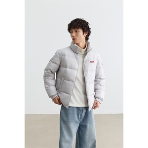 新标90%绒 有报告 撞色短款宽松羽绒服外套 Y5006 /P190图片