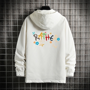连帽夹克男大码胖子棒球服上衣外套 网格挂拍JK65301-P45图片
