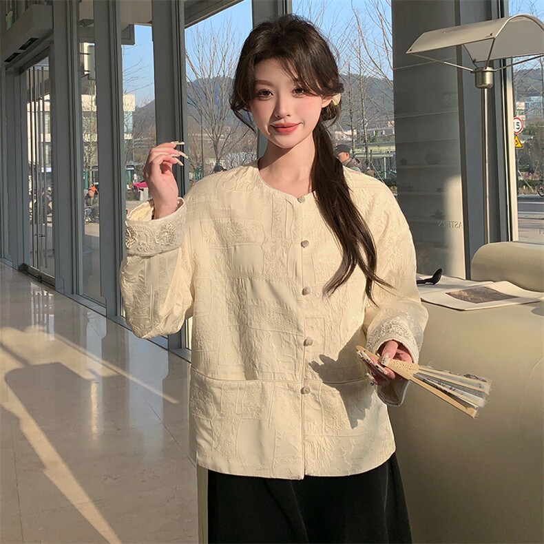 新款上新2025新中式刺绣重工时尚外套女-89007-208A-P150-K255,女装短外套,浙宝208A