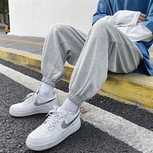 2021宽松直筒休闲百搭束脚卫裤K606-常规特批25加绒特批30,男装休闲裤,星座718-1