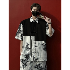 1新中式套装TZ77797特P51衬衫CS77798特P33DK77055特P18大码M-5XL，男装衬衫，星座226-2