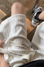 港风夏季新款波浪冰丝裤男生宽松薄款短裤B315-K23318-P35控48，男装休闲裤，电商B315