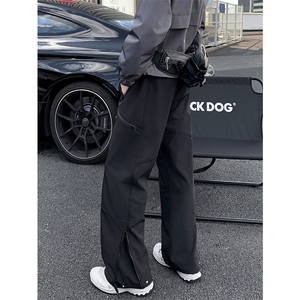 特批P60无差价美式防泼水拉链微喇男大码休闲百搭户外工装裤K5975图片