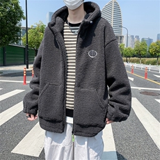 羊羔毛棉服男袄冬潮牌情侣2022外套WY031-P55，男装棉衣，星座308B-1