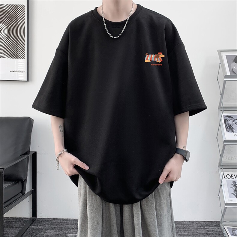麂皮绒短袖t恤男大码半袖男JD82438-P25,男装T恤,电商A040