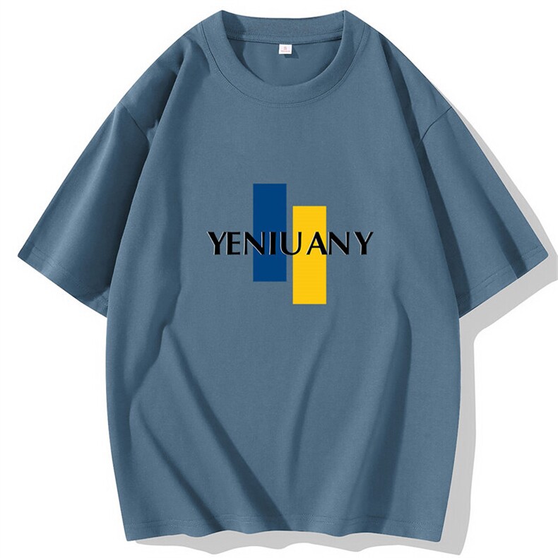 2025夏季新款现货潮流男士大码印花圆领短袖T恤打底衫DT157-P10，男装T恤，星座1816-1（原1210-1）