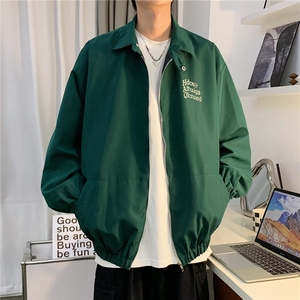 冲锋衣女2023春秋款中性穿搭墨绿色外套飞行工装夹克棒球服
