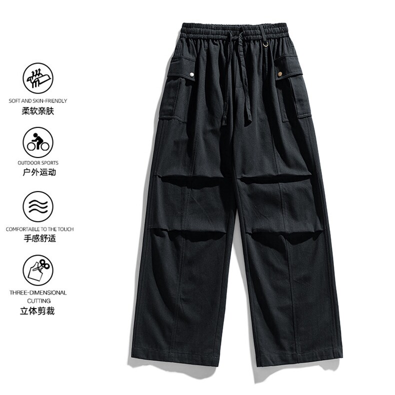 DSA157-1-K2533-P60现货纯棉水洗直筒裤秋季工装休闲长裤,男装工装外套,电商A157-1