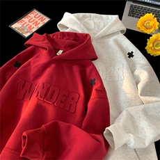 面底同色华棉小标刺绣立体钢印卫衣WY008特P50M-3XL，男装卫衣，电商B325