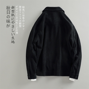秋新港风时尚简约立体贴袋大码高级感白搭夹克上衣外套J501-P70图片
