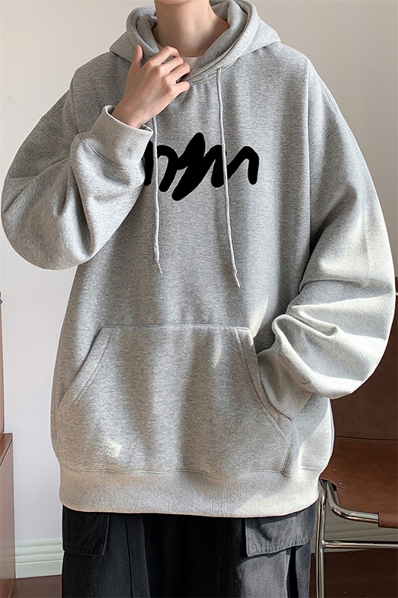 ！连帽圆领卫衣男装港风帽衫男LM127-P35,男装卫衣,电商B367