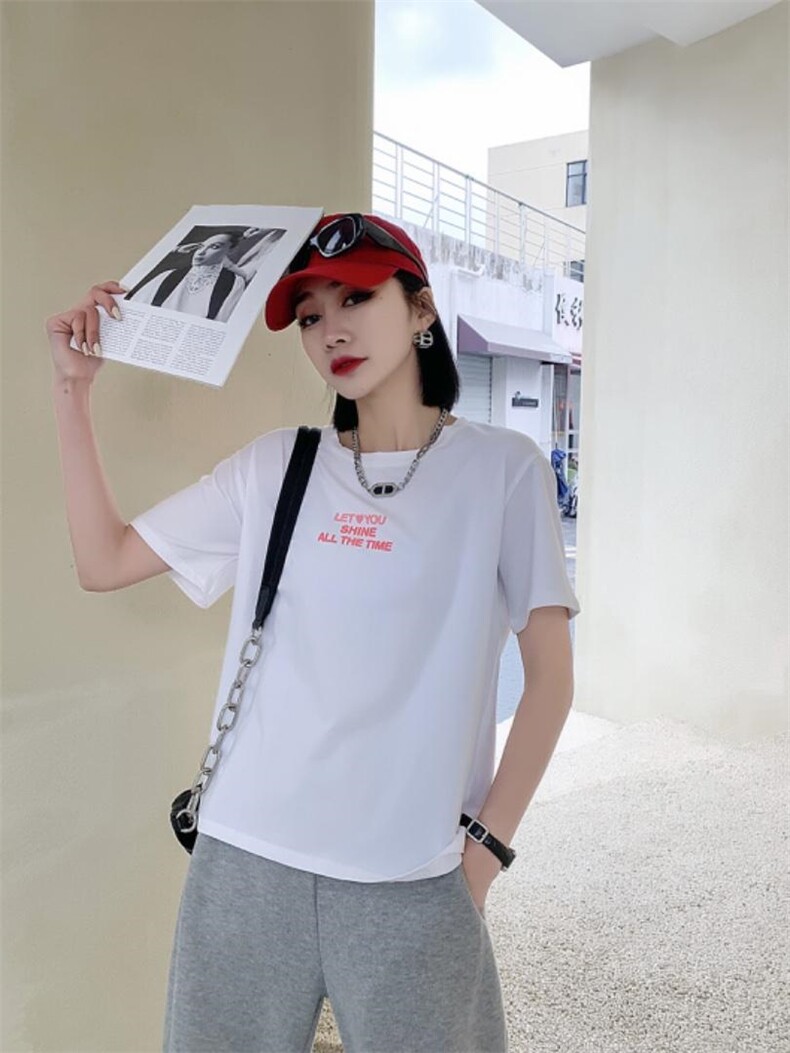 《现货》渐变发泡字母百搭T火爆发售中，其它，NOUSWEETY 诺小姐衣橱