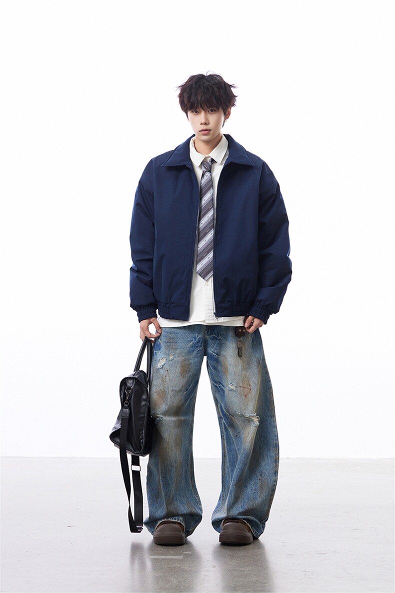 ！冬季clean棉服加绒加厚立领面包服男女HZ8813-特P68不议价,男装棉衣,星座610B-1