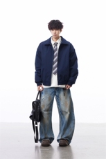 ！冬季clean棉服加绒加厚立领面包服男女HZ8813-特P68不议价，男装棉衣，星座610B-1