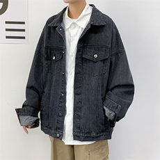 男秋季外套潮牌街头牛仔衬衫夹克JK527P50，男装夹克，星座1116-2