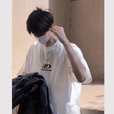 可设48小时发货支持抖音得物来样二开230克重磅美式短袖t恤MT390，男装T恤，电商A486-1
