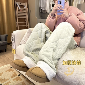 2025 冬季新款 内景大码防水加厚棉裤M-5X HK241058-特P35图片