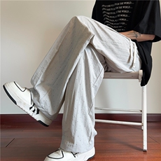 夏季新款潮流透气冰丝气孔百搭宽松休闲裤B315-K24208-特p30控58，男装休闲裤，电商B315
