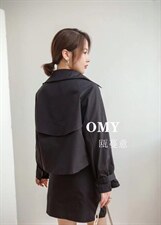 现货！风衣套装裙，女装风衣，OMY 瓯蔓意