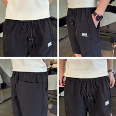 夏季速干工装短裤男宽松潮流中裤运动薄款五分裤潮牌马裤D912，男装牛仔裤，电商C208