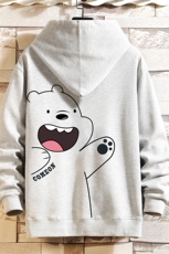 KS21131-P38连帽开衫卫衣男运动外套大码班服砖墙挂拍，男装卫衣，电商A040A