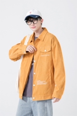 春秋季高品质百搭休闲宽松夹克男士JK154-P55，男装夹克，星座1204