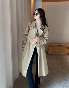 香丽迪秋装新款风衣图片