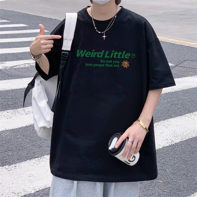 提供视频买家秀220克重磅短袖t恤得物直播有280克品质T303特18,男装T恤,星座617B