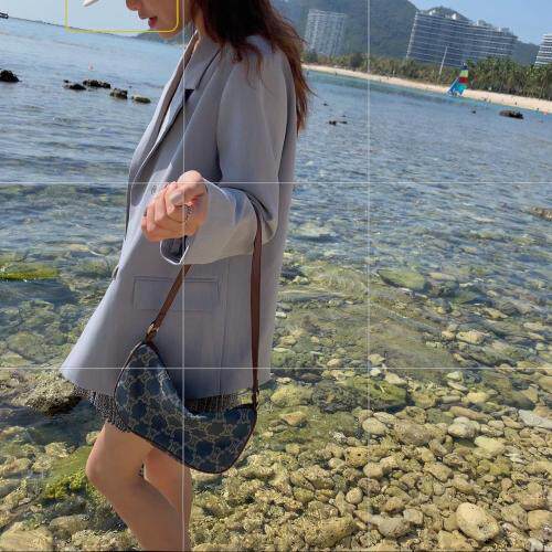 【现货】简约不规则西装（），女装西装，郭郭家