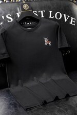 夏季套头短袖燙钻潮休闲圆领T恤亮片大码简欧QT4066-1-A8842-P45图片