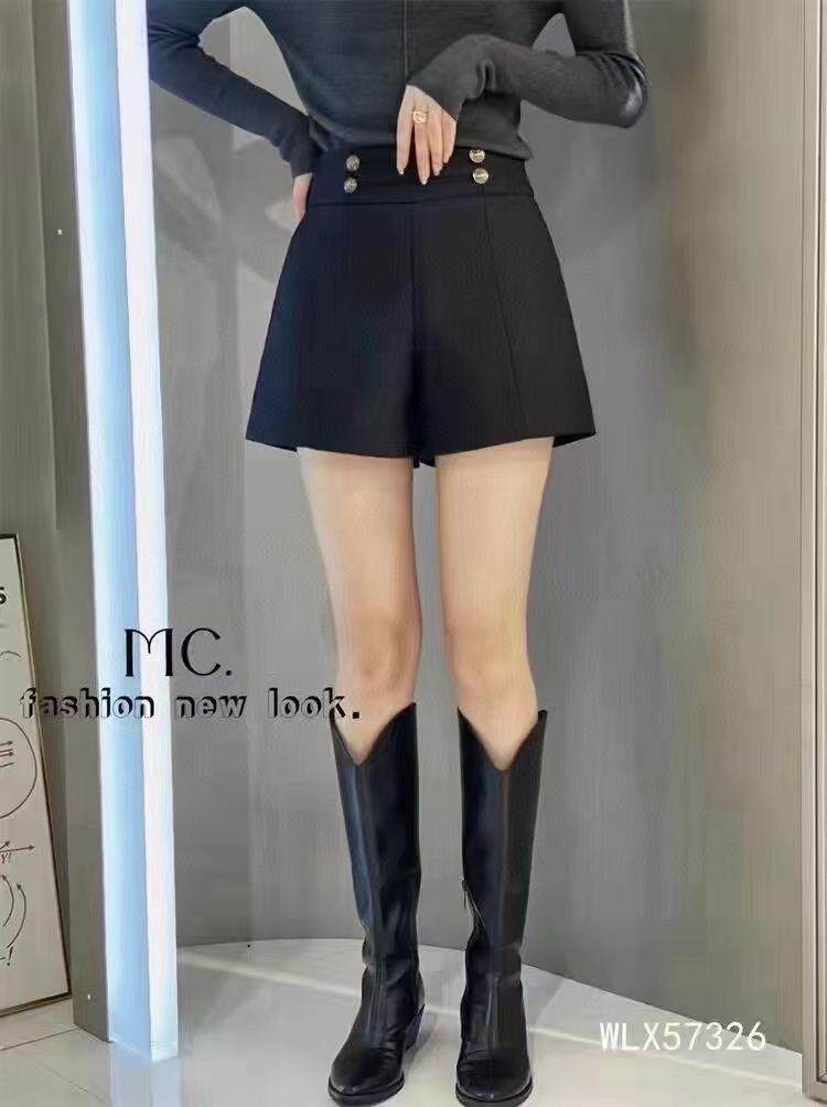 时尚百搭阔腿短裤，其它，摩 歌