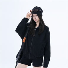 W10685-P73网图现货美式复古翻领灯芯绒外套宽松保暖加厚夹克，男装夹克，星座1608
