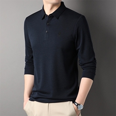 AG88159钱塘2020-3春季新款中年男士时尚休闲长袖T桖高品质P70，男装T恤，钱塘207-3