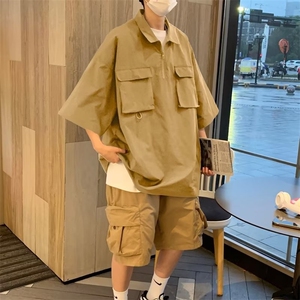 男潮流休闲套装宽松套装运动套装A09P55图片